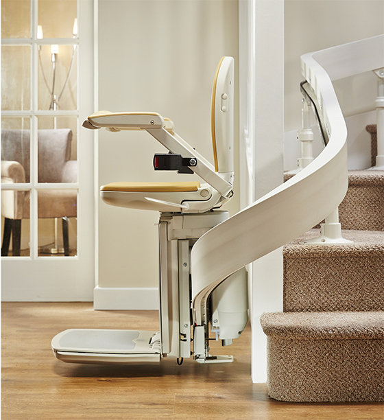 Curved Stairlift Side